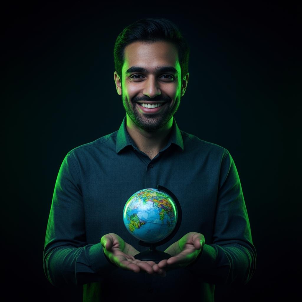 Portret korepetytora geografii